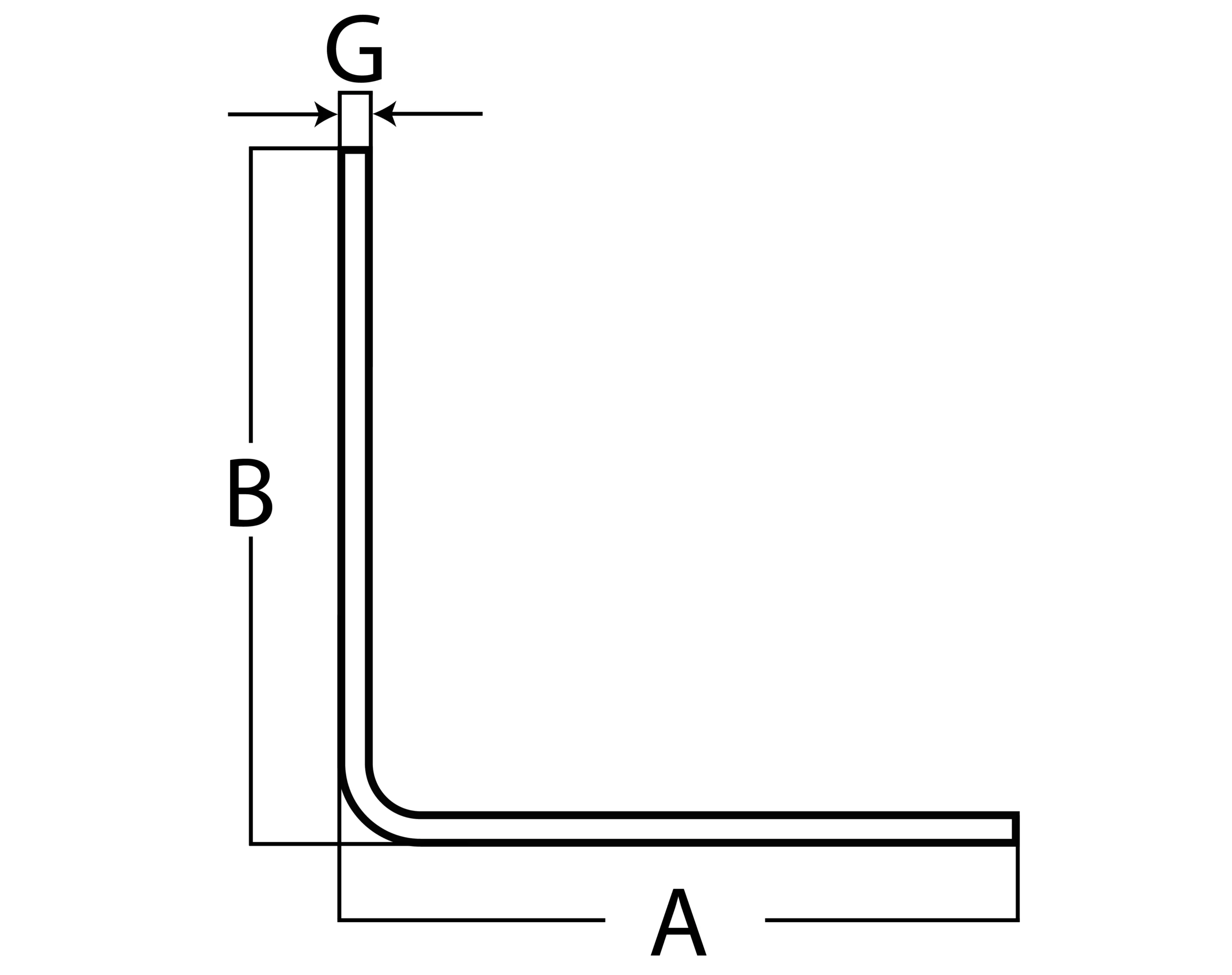 Profil L_rzut boczny_GLIF