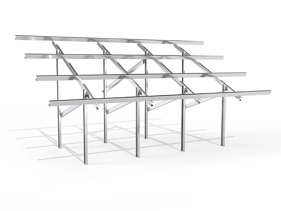 GLIF konstrukcja fotowoltaiczna monofacial ujęcie przód